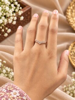 Elegant Stylish Ring featuring a fashionable design and premium polish